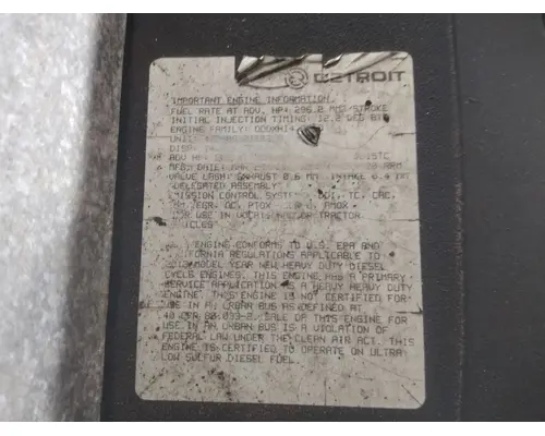 DETROIT DD15 (472909) ENGINE ASSEMBLY