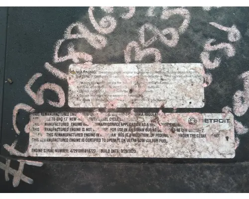 DETROIT DD15 (472910) ENGINE ASSEMBLY