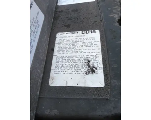 DETROIT DD15 (472910) ENGINE ASSEMBLY