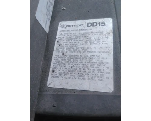 DETROIT DD15 (472910) ENGINE ASSEMBLY