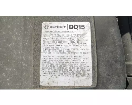 DETROIT DD15 (472910) ENGINE ASSEMBLY