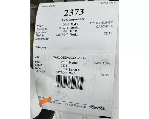 DETROIT DD15 Air Compressor