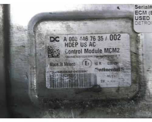 DETROIT DD15 ENGINE CONTROL MODULE (ECM)