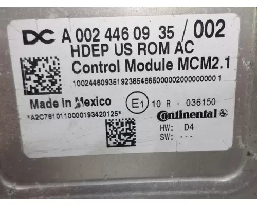 DETROIT DD15 ENGINE CONTROL MODULE (ECM)