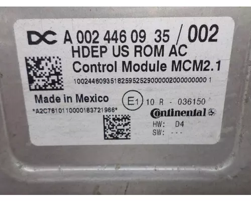 DETROIT DD15 ENGINE CONTROL MODULE (ECM)