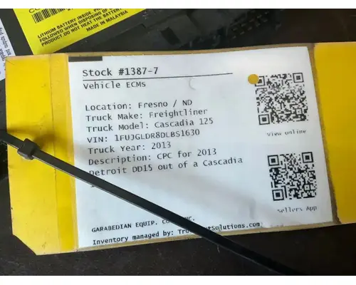 DETROIT DD15 Electronic Engine Control Module