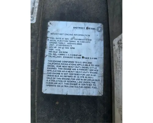 DETROIT DD15 Engine Assembly