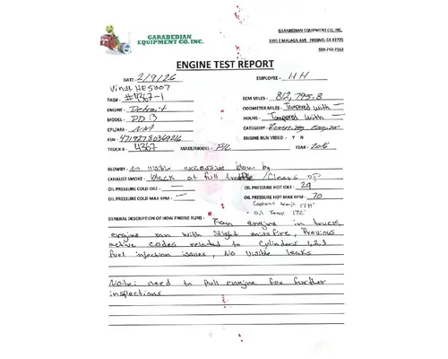 DETROIT DD15 Engine Assembly