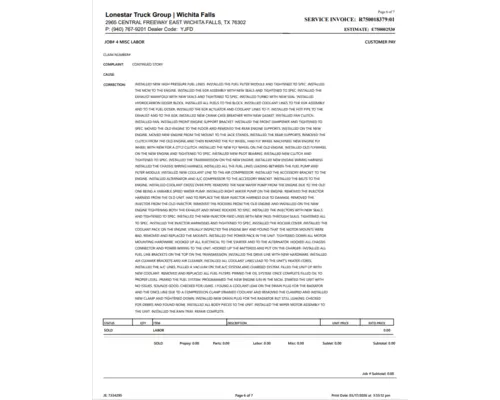 DETROIT DD15 Engine Assembly