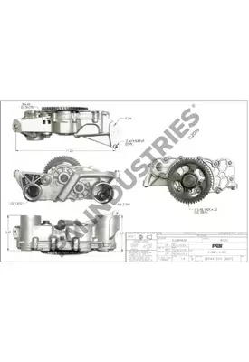 DETROIT DD15 OIL PUMP