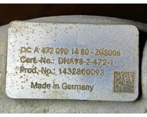 DETROIT DD15 TurbochargerSupercharger