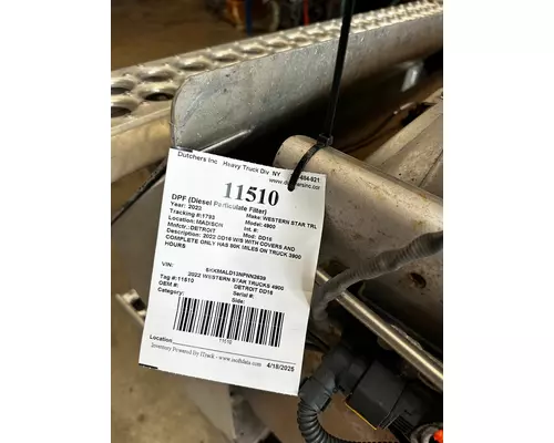 DETROIT DD16 DPF (Diesel Particulate Filter)