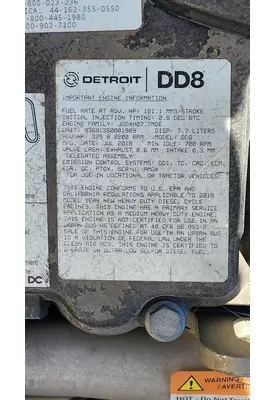 DETROIT DD8 Engine Assembly