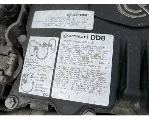 DETROIT DD8 Engine Assembly