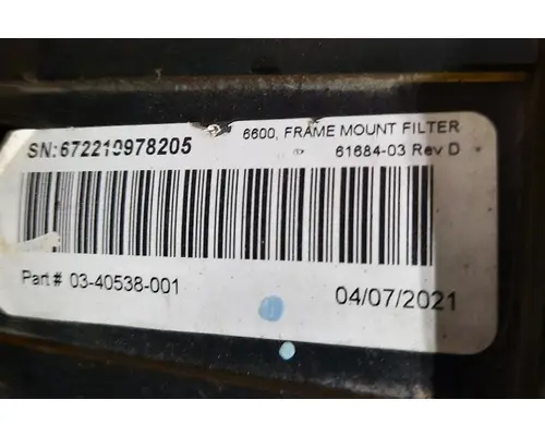 DETROIT DD8 FUEL WATER SEPARATOR ASSEMBLY