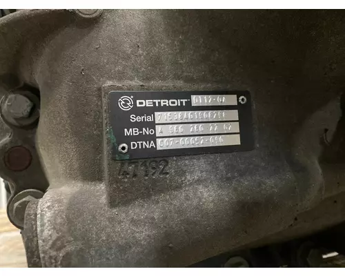 DETROIT DT12-0A Transmission Assembly