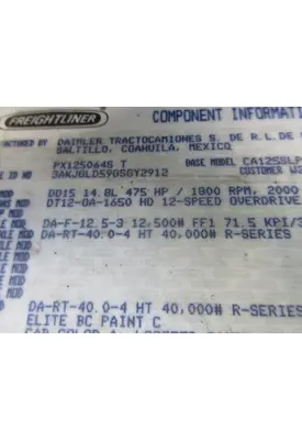 DETROIT DT12-0A Transmission/Transaxle Assembly