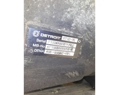 DETROIT DT12-DA (1ST GEN DIRECT) TRANSMISSION ASSEMBLY