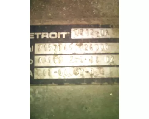 DETROIT DT12-DA (1ST GEN DIRECT) TRANSMISSION ASSEMBLY