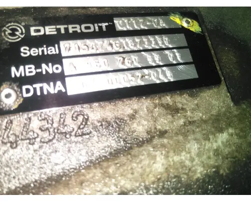 DETROIT DT12-DA (1ST GEN DIRECT) TRANSMISSION ASSEMBLY
