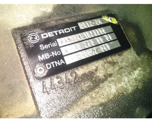 DETROIT DT12-DA (1ST GEN DIRECT) TRANSMISSION ASSEMBLY