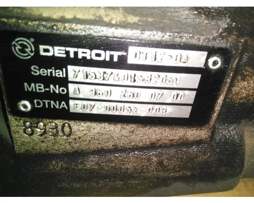 DETROIT DT12-DA (1ST GEN DIRECT) TRANSMISSION ASSEMBLY