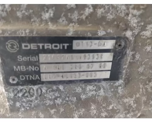DETROIT DT12-DA (1ST GEN DIRECT) TRANSMISSION ASSEMBLY