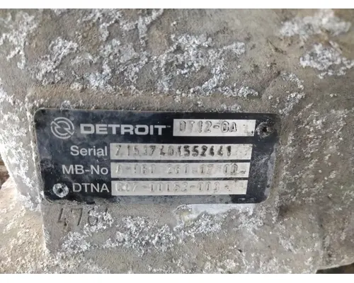 DETROIT DT12-DA (1ST GEN DIRECT) TRANSMISSION ASSEMBLY