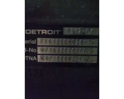 DETROIT DT12-DA (1ST GEN DIRECT) TRANSMISSION ASSEMBLY