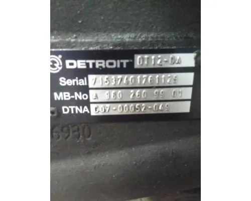 DETROIT DT12-DA (1ST GEN DIRECT) TRANSMISSION ASSEMBLY