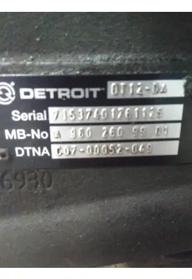 DETROIT DT12-DA (1ST GEN DIRECT) TRANSMISSION ASSEMBLY