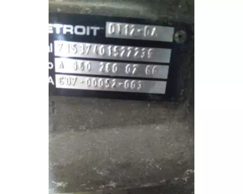 DETROIT DT12-DA (1ST GEN DIRECT) TRANSMISSION ASSEMBLY