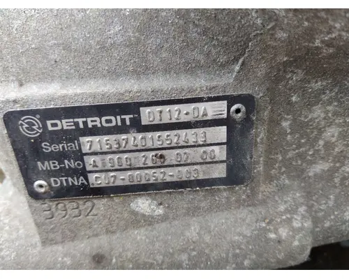 DETROIT DT12-DA (1ST GEN DIRECT) TRANSMISSION ASSEMBLY
