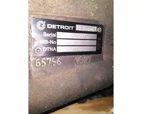 DETROIT DT12-DA (1ST GEN DIRECT) TRANSMISSION ASSEMBLY