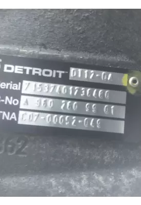 DETROIT DT12-DA (1ST GEN DIRECT) TRANSMISSION ASSEMBLY