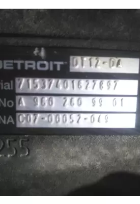 DETROIT DT12-DA (1ST GEN DIRECT) TRANSMISSION ASSEMBLY