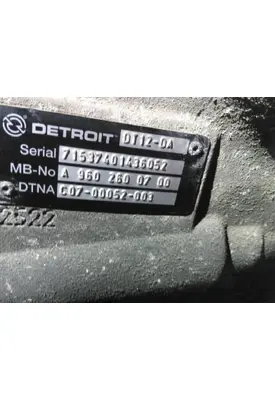 DETROIT DT12-DA (1ST GEN DIRECT) TRANSMISSION ASSEMBLY