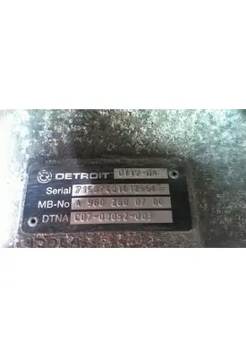 DETROIT DT12-DA (1ST GEN DIRECT) TRANSMISSION ASSEMBLY