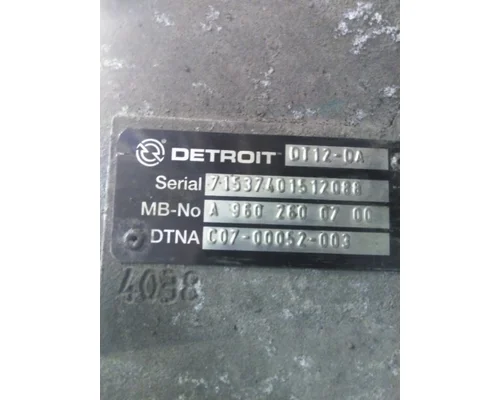 DETROIT DT12-DA (1ST GEN DIRECT) TRANSMISSION ASSEMBLY