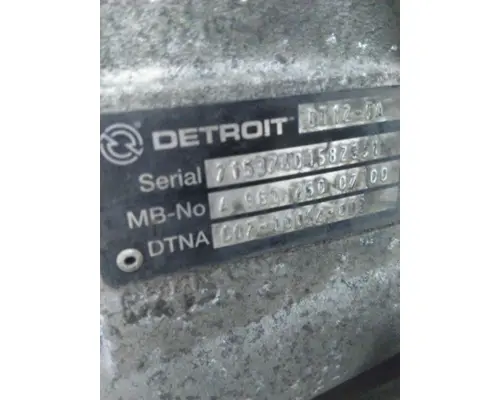 DETROIT DT12-DA (1ST GEN DIRECT) TRANSMISSION ASSEMBLY