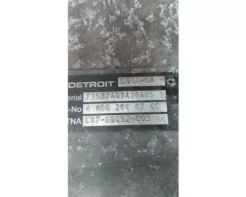 DETROIT DT12-DA (1ST GEN DIRECT) TRANSMISSION ASSEMBLY