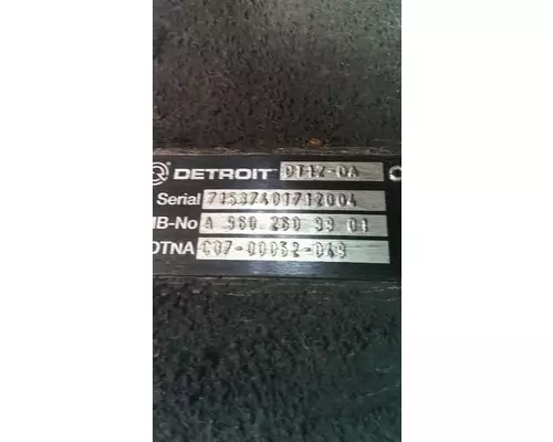DETROIT DT12-DA (1ST GEN DIRECT) TRANSMISSION ASSEMBLY