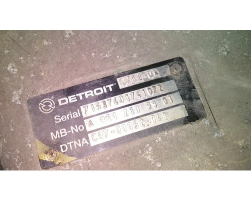 DETROIT DT12-DA (1ST GEN DIRECT) TRANSMISSION ASSEMBLY