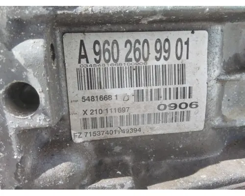 DETROIT DT12-DA (1ST GEN DIRECT) TRANSMISSION ASSEMBLY