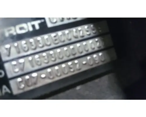 DETROIT DT12-DA (1ST GEN DIRECT) TRANSMISSION ASSEMBLY