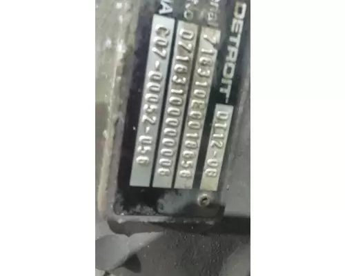 DETROIT DT12-DA (1ST GEN DIRECT) TRANSMISSION ASSEMBLY