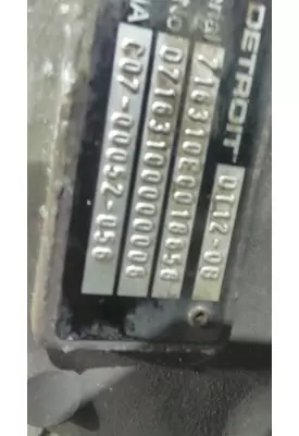 DETROIT DT12-DA (1ST GEN DIRECT) TRANSMISSION ASSEMBLY