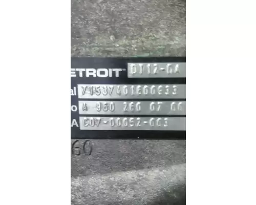 DETROIT DT12-DA (1ST GEN DIRECT) TRANSMISSION ASSEMBLY