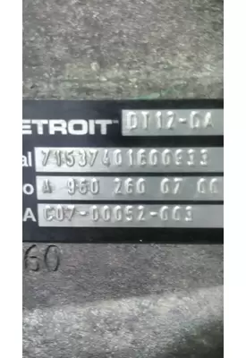 DETROIT DT12-DA (1ST GEN DIRECT) TRANSMISSION ASSEMBLY
