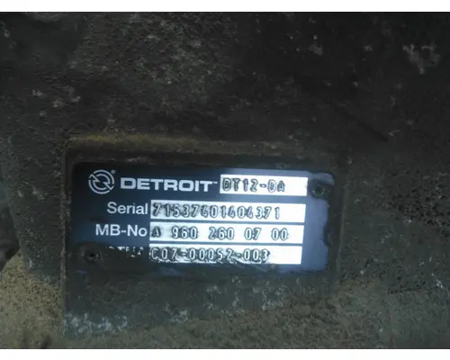 DETROIT DT12-DA (1ST GEN DIRECT) TRANSMISSION ASSEMBLY